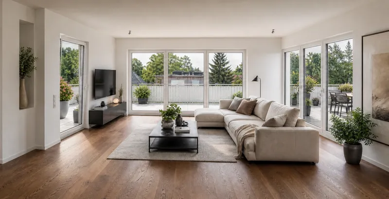Erstbezug mit großer Dachterrasse – 3-Zimmer über den Dächern von Karlshorst — photo 1